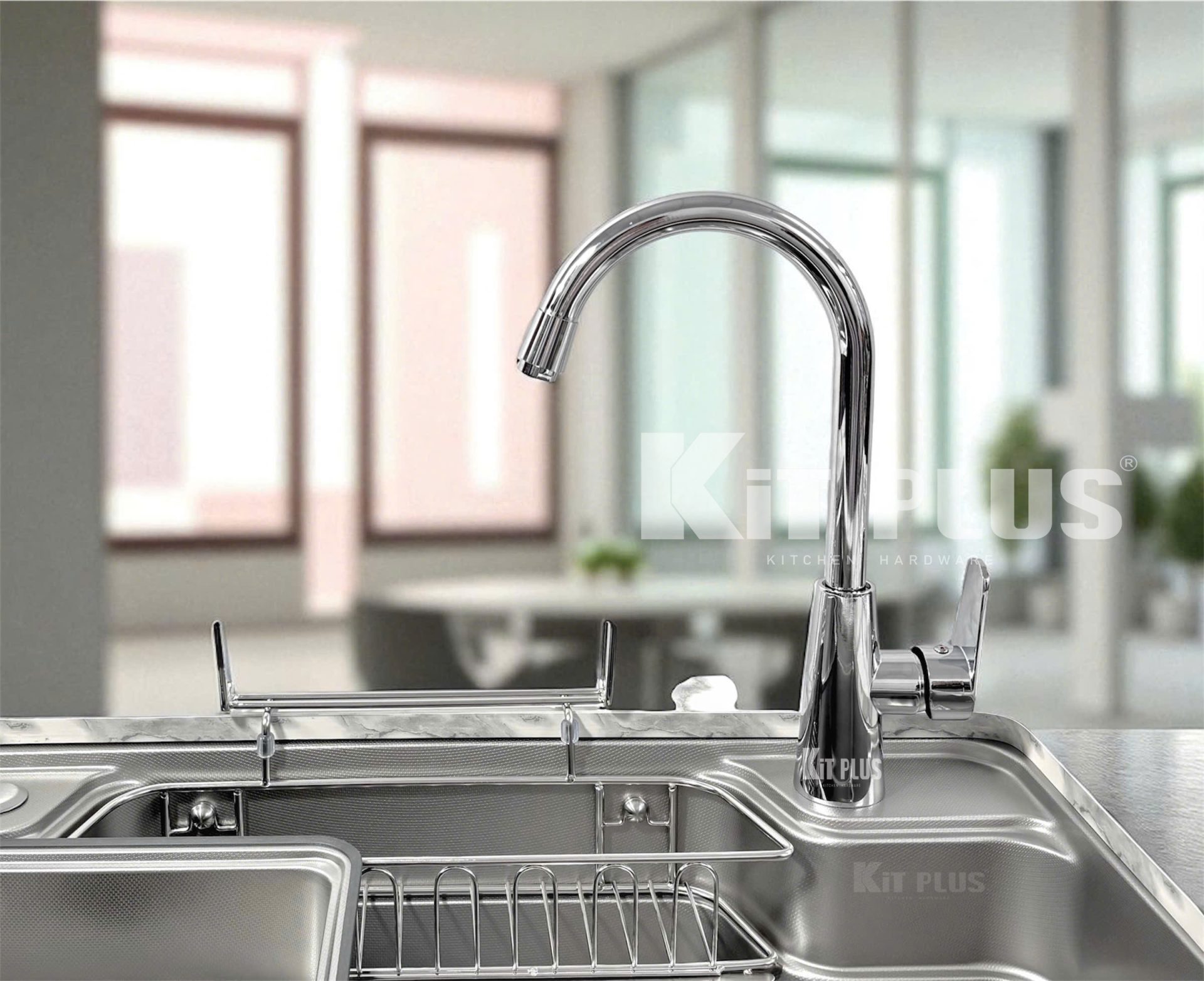 VÒI RỬA BÁT NÓNG LẠNH KITPLUS DVR065B