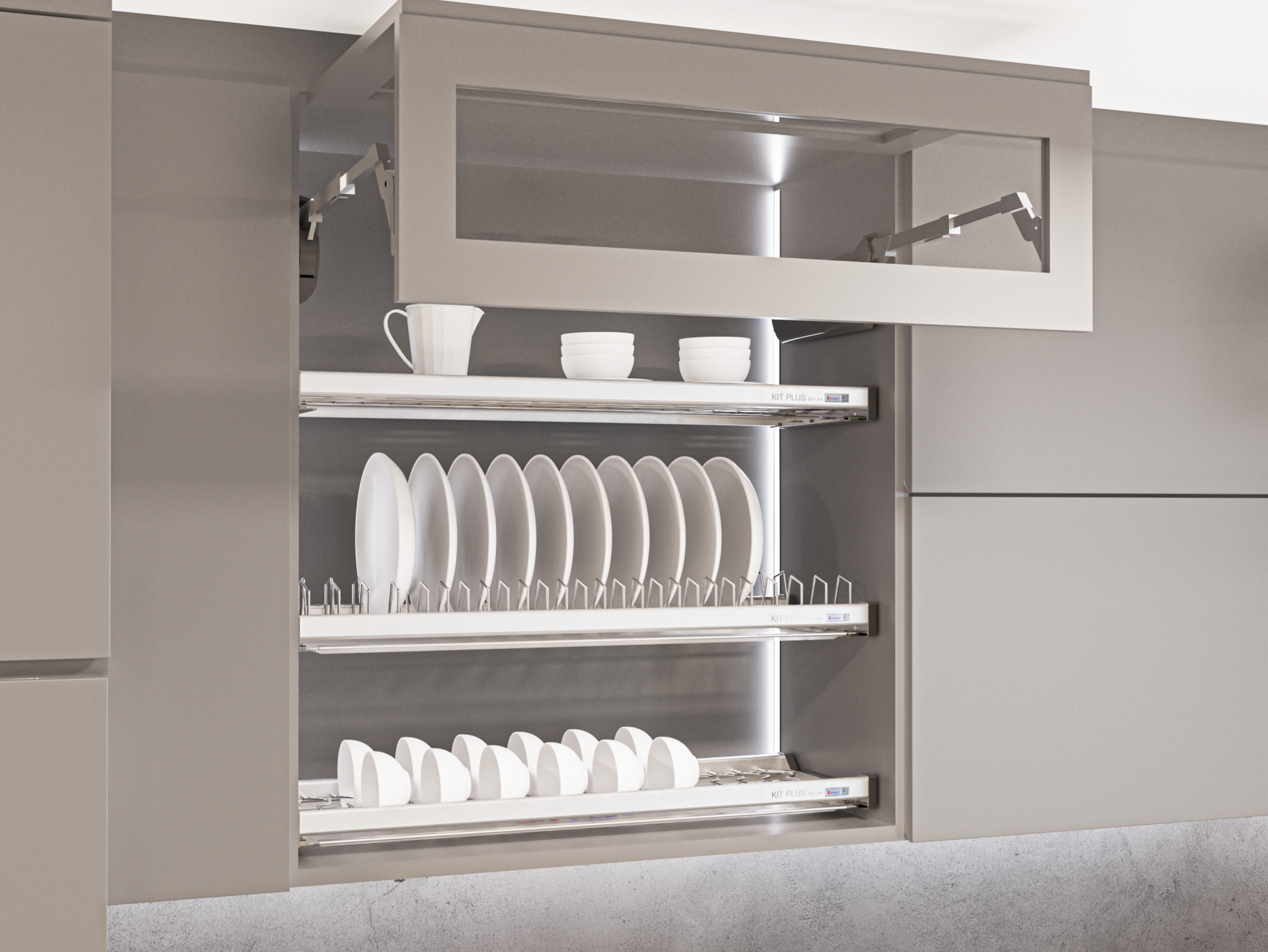 2 Kệ Bát Cố Định 2 Tầng Cao Cấp DK12C VIP80 - Ảnh 1