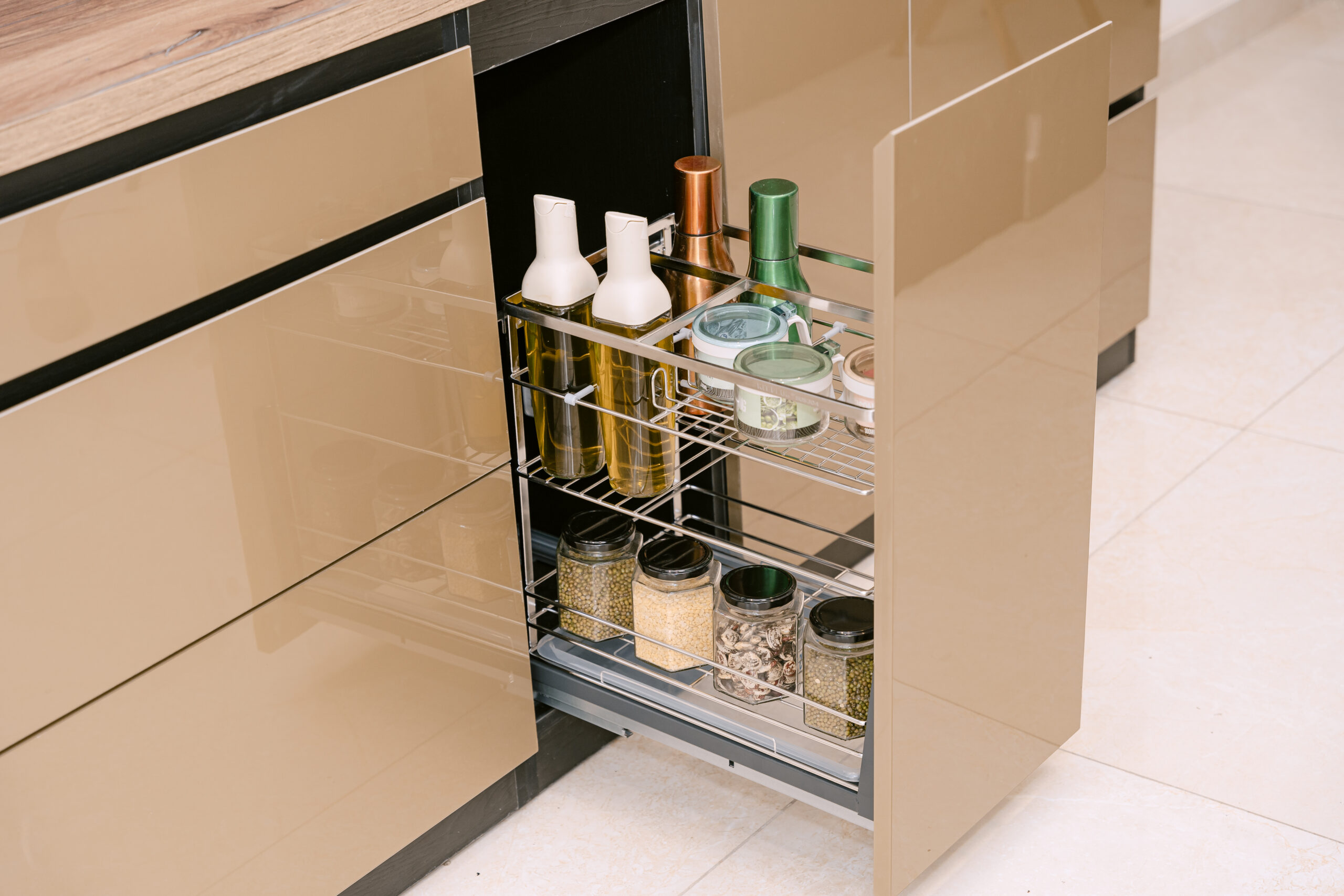 KIT-104 Kệ Gia Vị Inox Nan Dẹt DS.35 - Ảnh 1