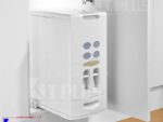 Thùng Gạo Âm Tủ 2 Nút Ấn Thông Minh DB18
