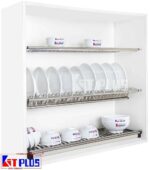 Kệ Bát Cố Định 3 Tầng Chữ V DK12A60 - Ảnh 2