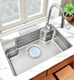 Chậu Rửa Bát 1 Hố Kiểu Nhật Kitplus DCR7848 - Ảnh 3