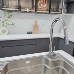 Vòi Rửa Bát Nóng - Lạnh Dây Rút KitPlus KTV062