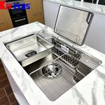 Chậu Rửa Bát 1 Hố Kiểu Nhật KJS7848
