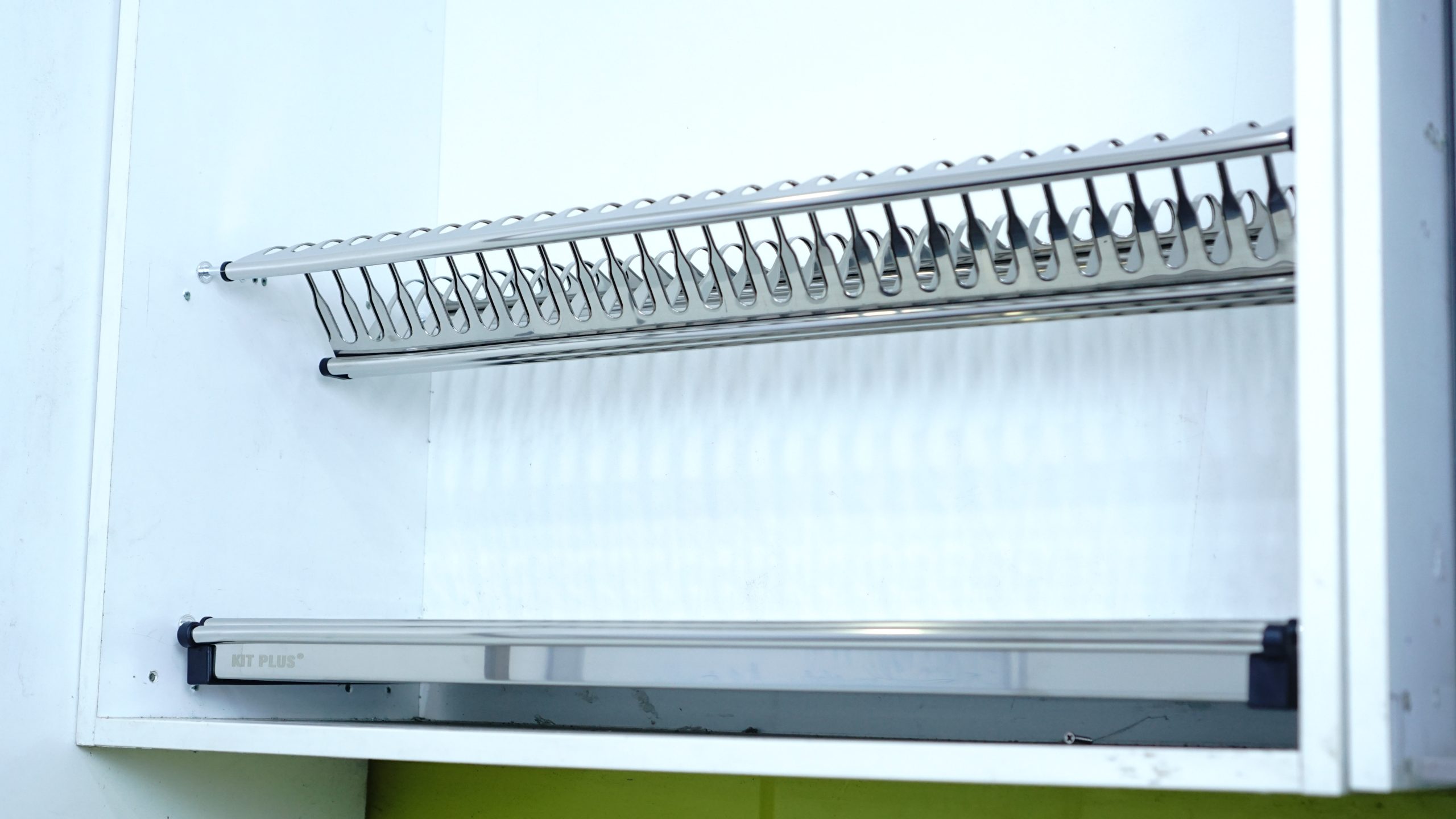 DSC09541 Kệ Bát Đĩa Cố Định 3 Tầng Inox Lá - Ảnh 1