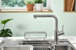 Vòi Rửa Bát Nóng - Lạnh Dây Rút Inox 304 Cao Cấp - KTV061A/B