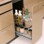 Kệ Gia Vị Nan Dẹt - Giỏ & Khung Inox 304