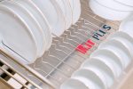 Kệ Xoong Nồi, Bát Đĩa Đa Năng Nan Dẹt Inox 304 - Ảnh 5