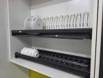 Kệ bát đĩa cố định inox 304 nan Oval - Ảnh 2