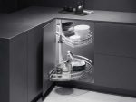 Kệ Góc Xoay 180 / 270 / 360 Độ Nan Dẹt - Inox 304 - Ảnh 4