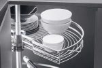 Kệ Góc Xoay 180 / 270 / 360 Độ Nan Dẹt - Inox 304 - Ảnh 6