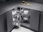 Kệ Góc Xoay 180 / 270 / 360 Độ Nan Dẹt - Inox 304