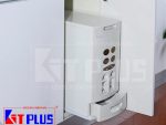Thùng Gạo Âm Tủ - Ray Giảm Chấn - Ảnh 4