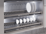 Kệ bát đĩa cố định inox 304 nan Oval