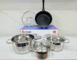 Bộ nồi - chảo 4 món INOX304 - Ảnh 3
