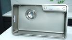 Chậu rửa bát 1 hố kiểu Nhật (Bát rác lệch) Luxury KJS8048LX - Ảnh 2
