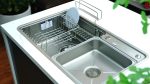 Chậu rửa bát 1 hố kiểu Nhật (Bát rác lệch) Luxury KJS8048LX - Ảnh 6