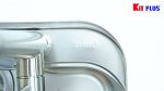 Chậu rửa bát 1 hố kiểu Nhật Luxury KJS8050LX - Ảnh 6