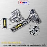 Bản lề giảm chấn inox 304 cao cấp KIT PLUS (Series KO10) - Ảnh 4