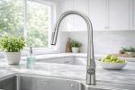 Vòi Rửa Bát Nóng – Lạnh Dây Rút Inox 304 Cao Cấp - KTV662