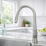 Vòi Rửa Bát Nóng – Lạnh Dây Rút Inox 304 Cao Cấp - KTV662